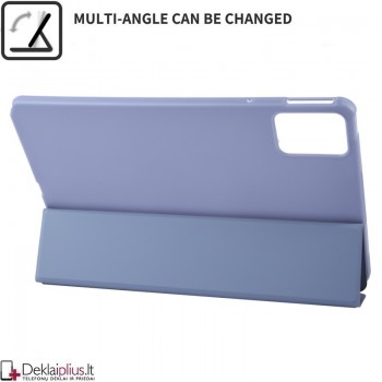 Smart soft dirbtinės odos dėklas - violetinis (Lenovo Tab M11 (11) Smart soft dirbtinės odos dėklas - violetinis (Lenovo Tab M11 (11)